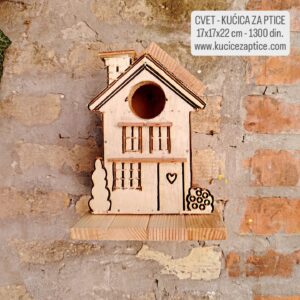 Kućica za ptice - CVET