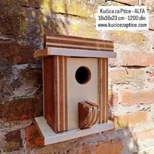 Kućica za ptice - ALFA