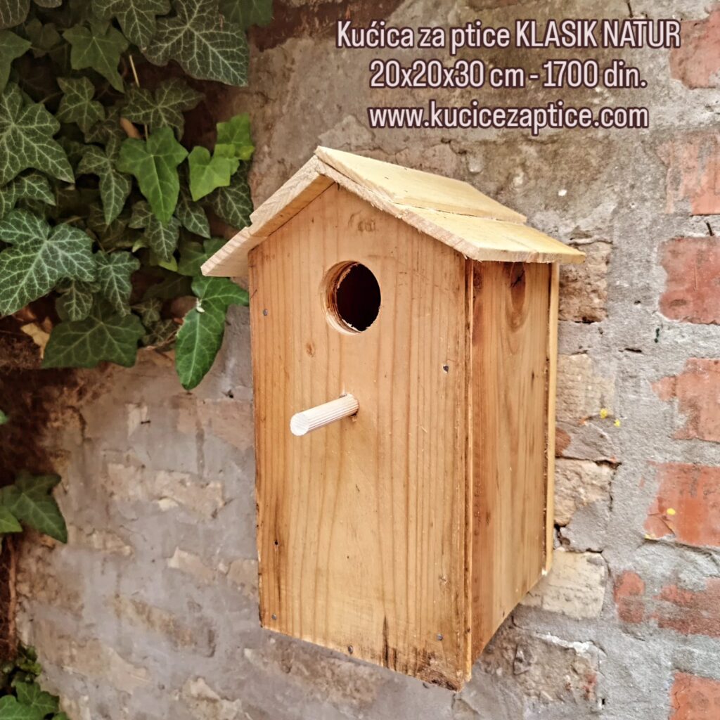 Kućica za ptice - KLASIK NATUR