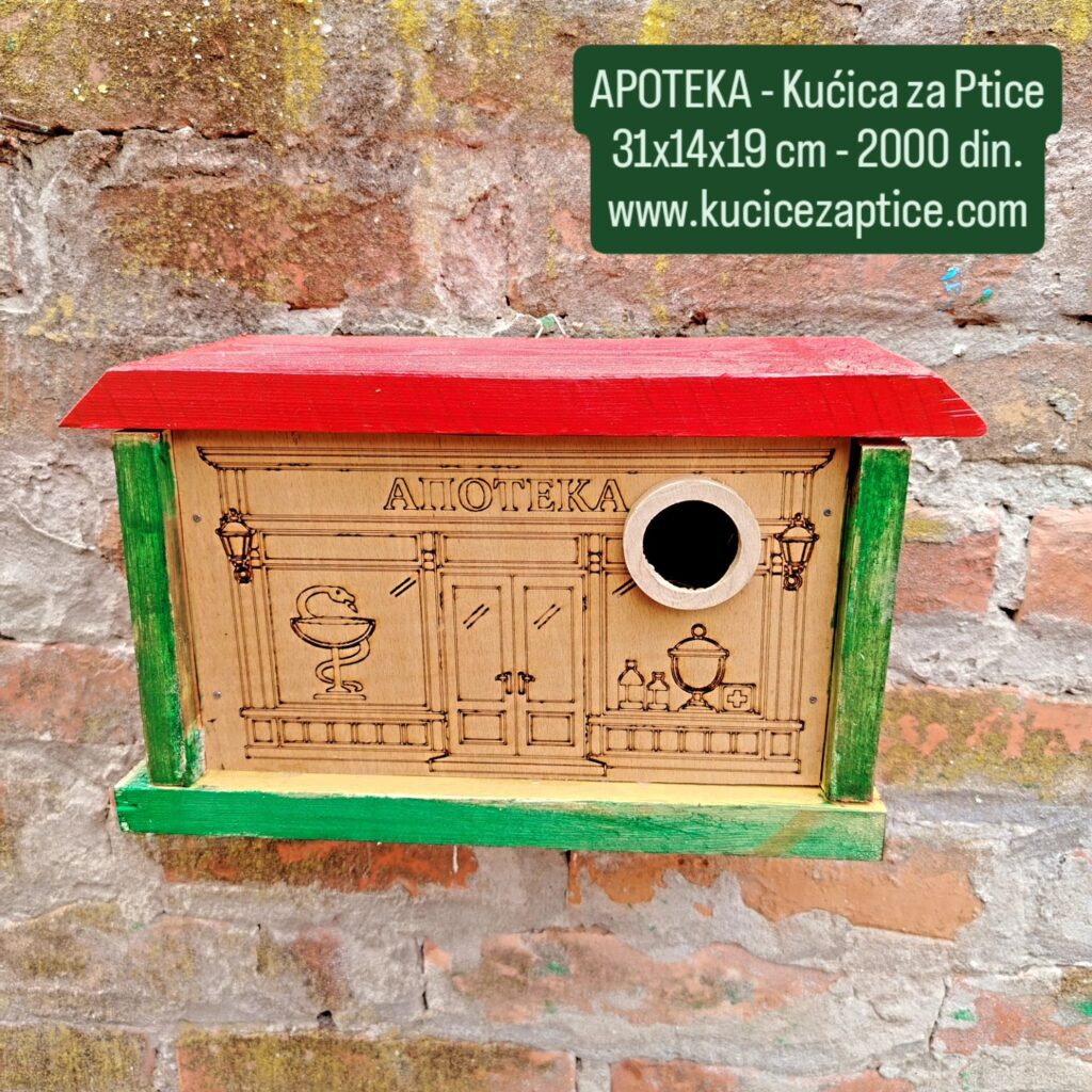 Kućica za ptice - APOTEKA