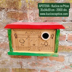 Kućica za ptice - APOTEKA