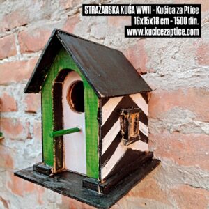 Kućica za ptice - STRAŽARSKA KUĆA WWII