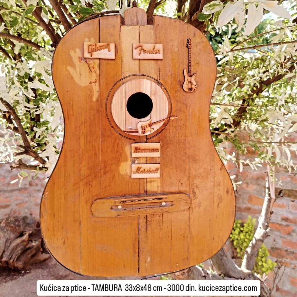 Kućica za ptice - TAMBURA