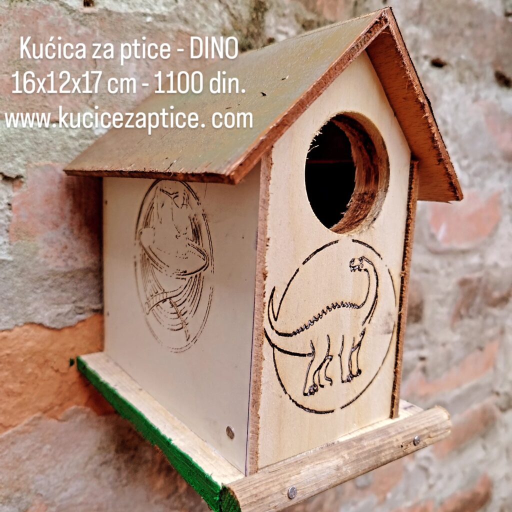 Kućica za ptice - DINO