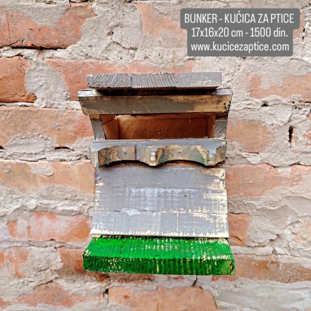 Kućica za ptice - BUNKER