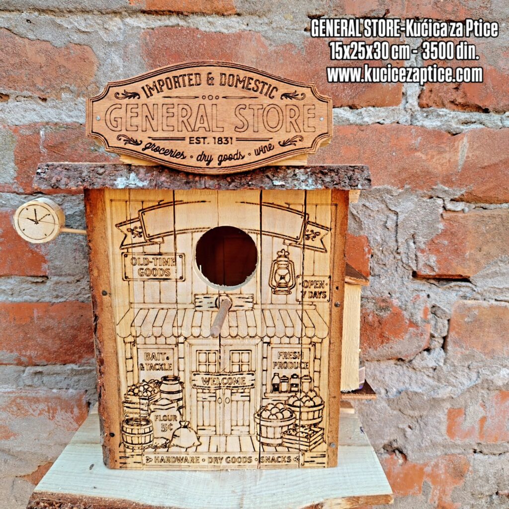Kućica za ptice - GENERAL STORE