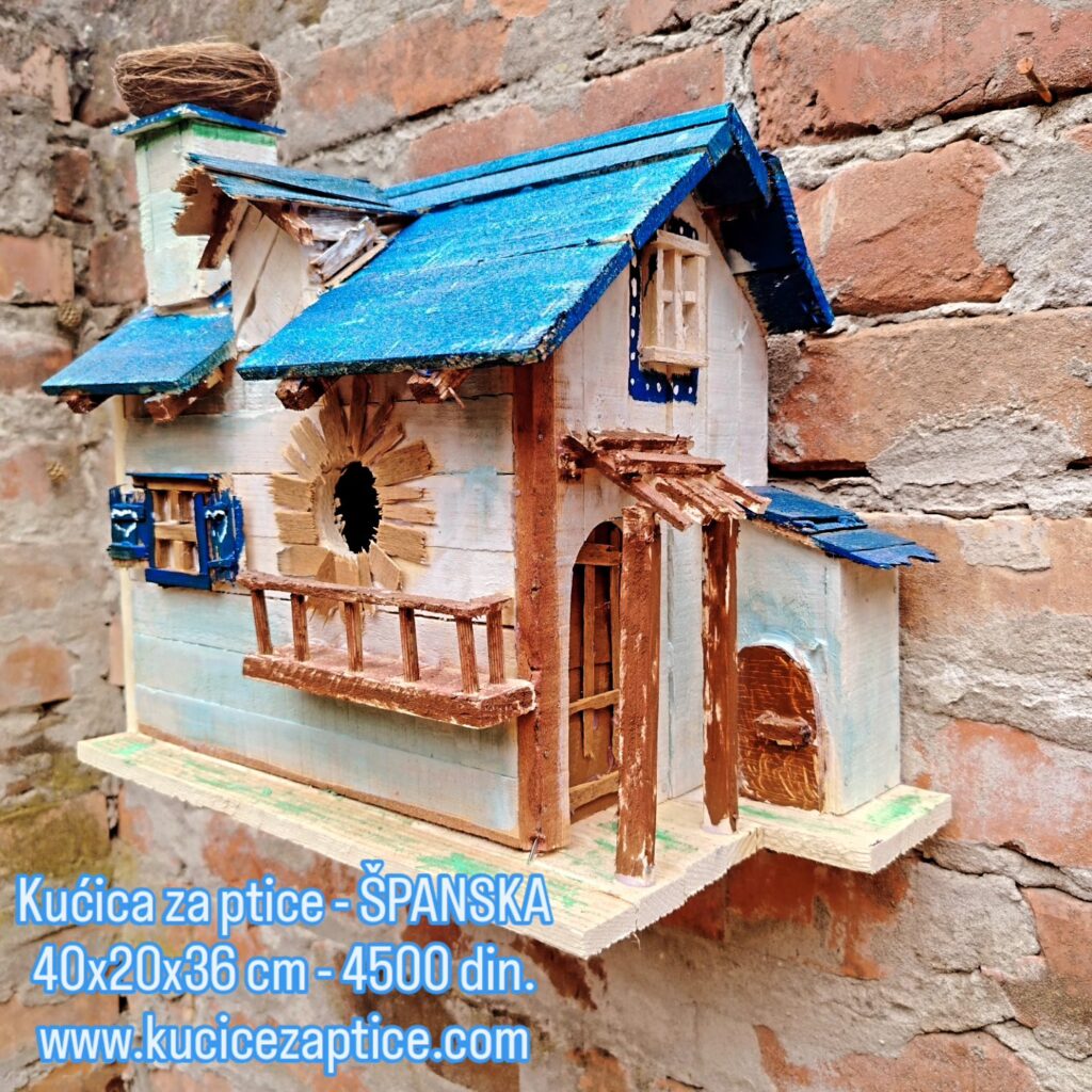 Kućica za ptice - ŠPANSKA