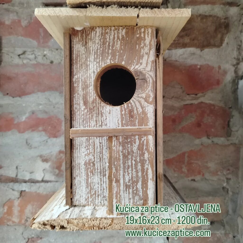 Kućica za ptice - OSTAVLJENA