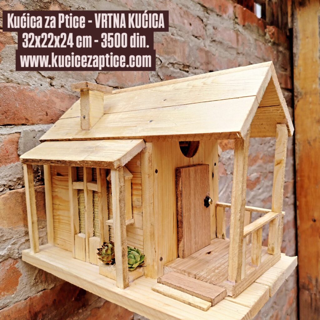 Kućica za ptice - VRTNA KUĆICA