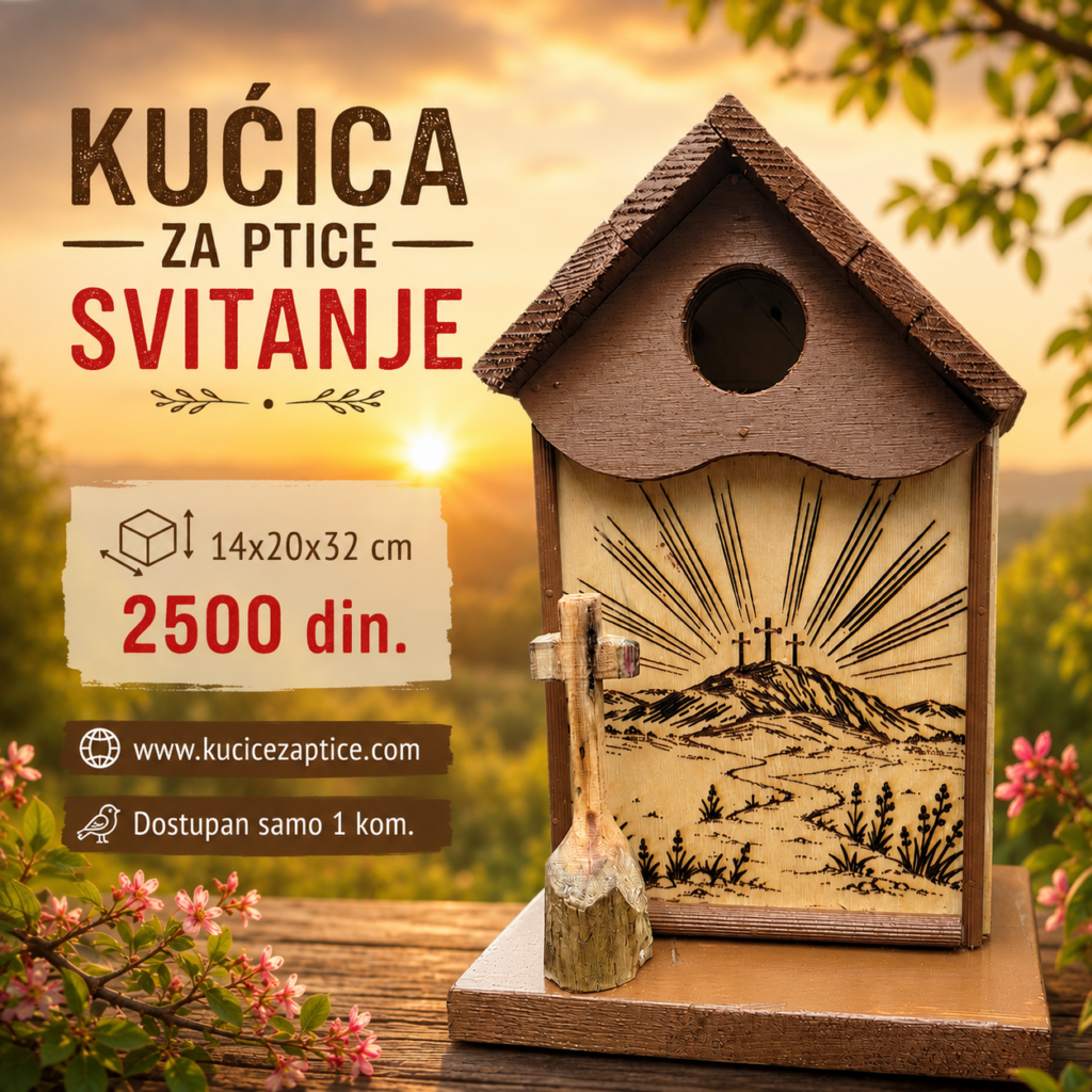 Kućica za ptice - SVITANJE