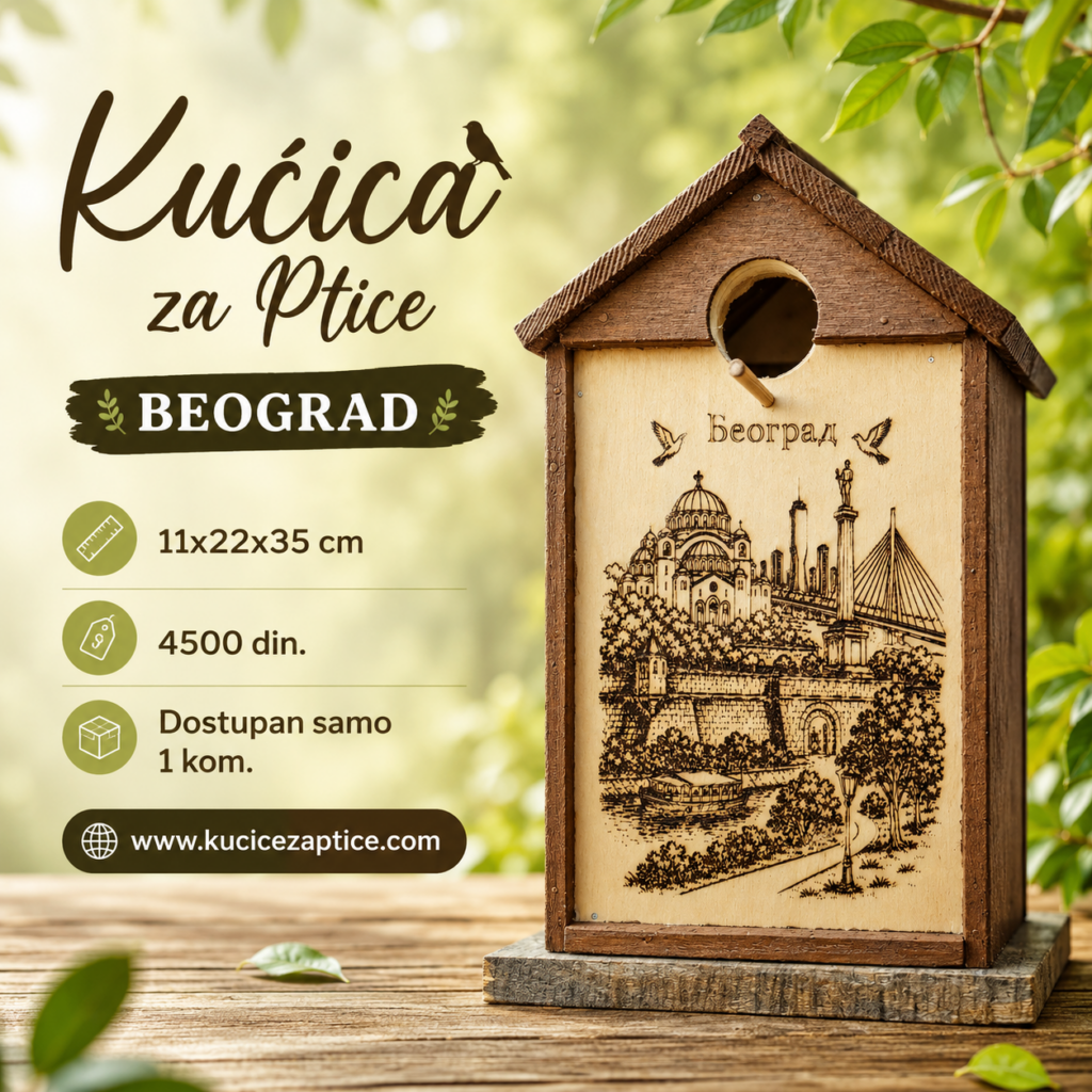 Kućica za ptice - BEOGRAD