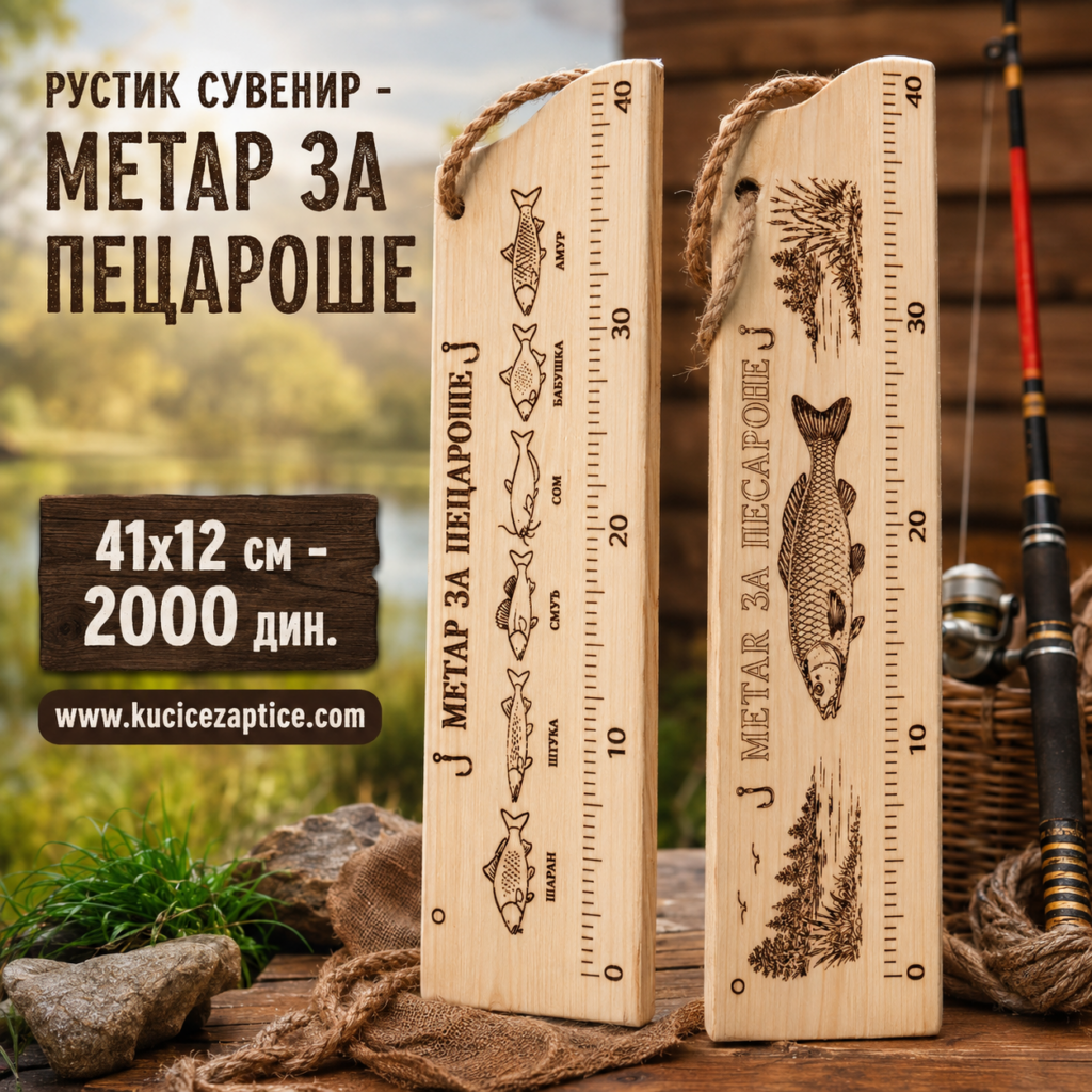 RUSTIK SUVENIR - METAR ZA PECAROŠE